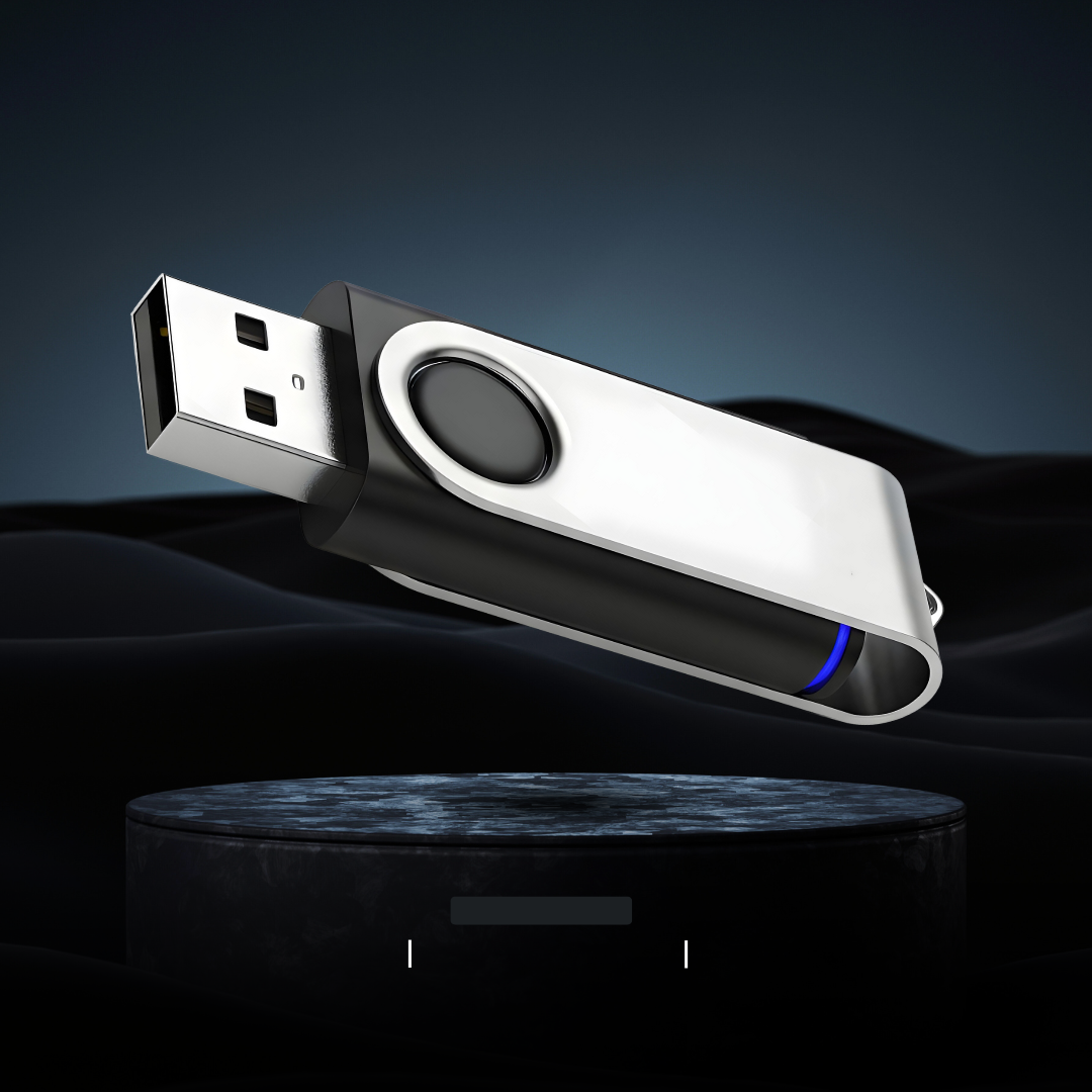 Silver Metal 16GB USB